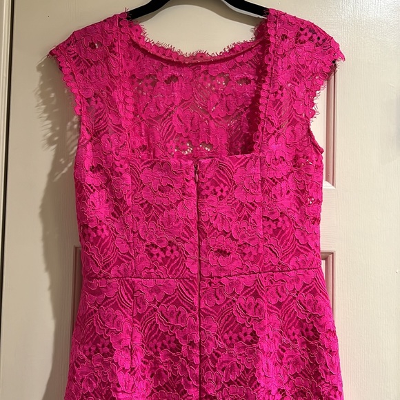 Shoshana Pink Lace Dress - Picture 4 of 7